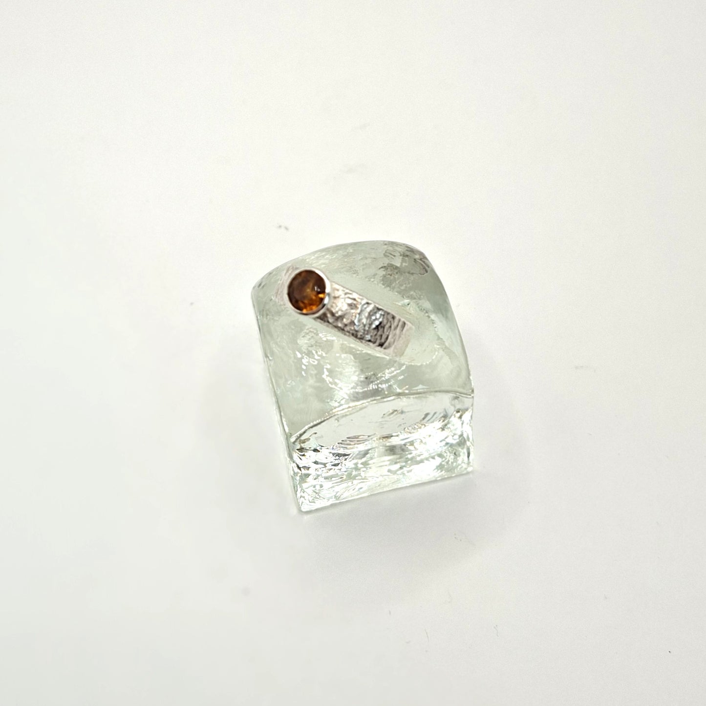 Sterling Silver and Citrine Ring
