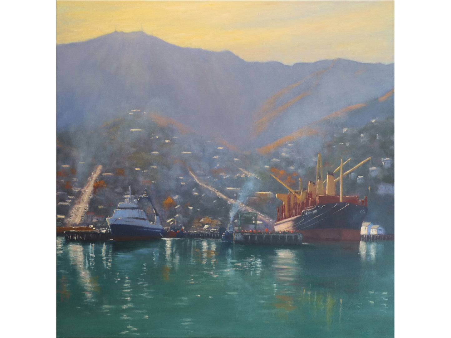 Winter Morning, Lyttelton