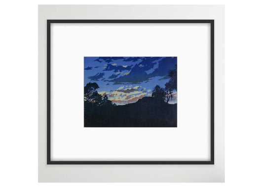 Evening Panama Rock Framed