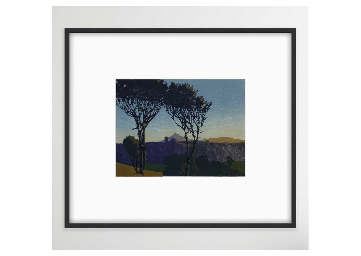 Late Afternoon, Mount Taranaki Framed