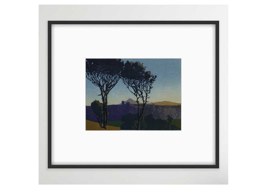 Late Afternoon, Mount Taranaki Framed