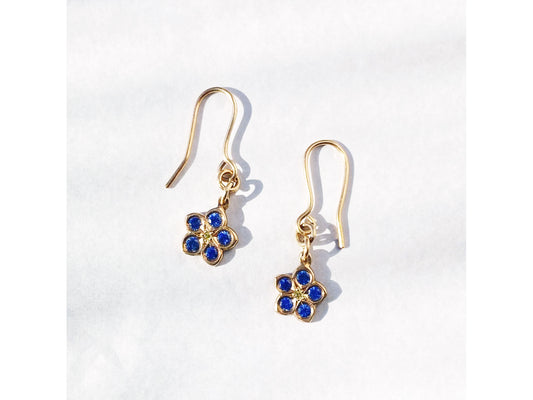 Forget Me Not Drop Earrings