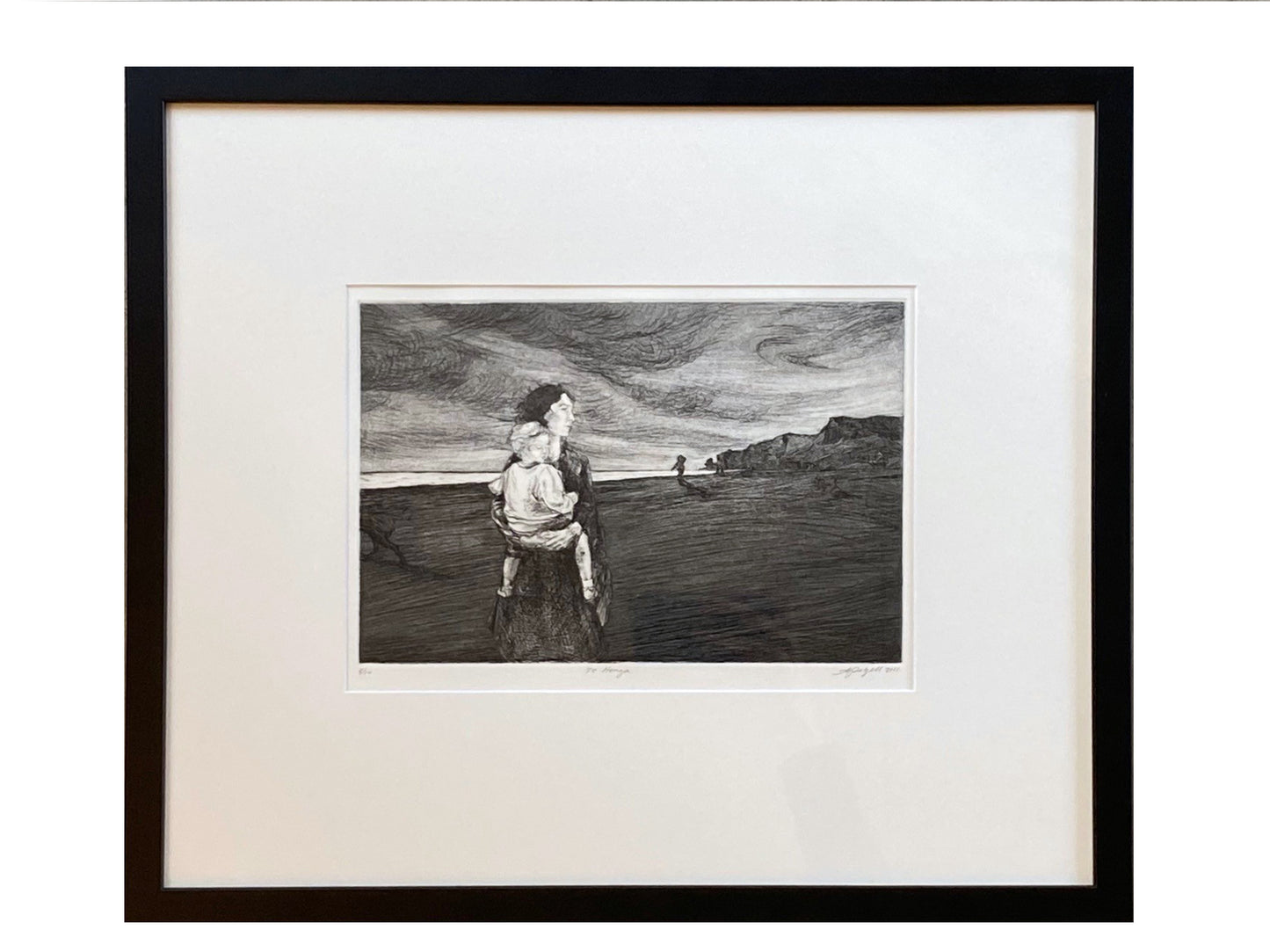 Te Henga Framed