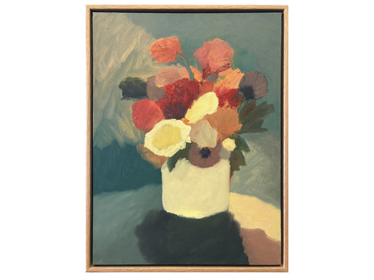 Floral Study with Purple