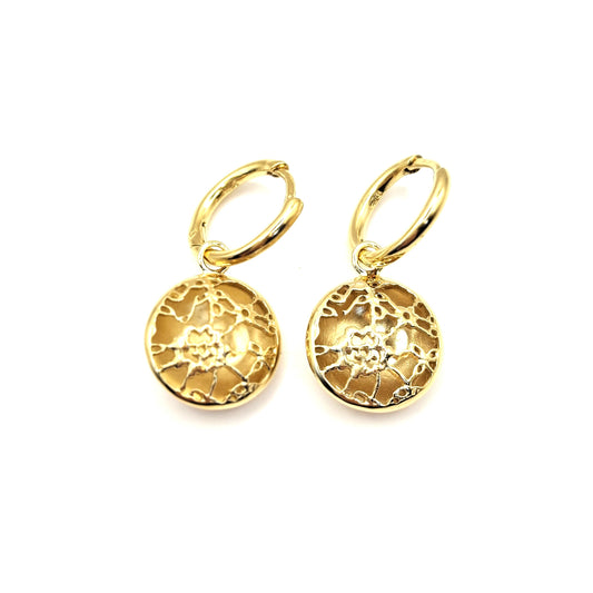 Lace Pod Earrings