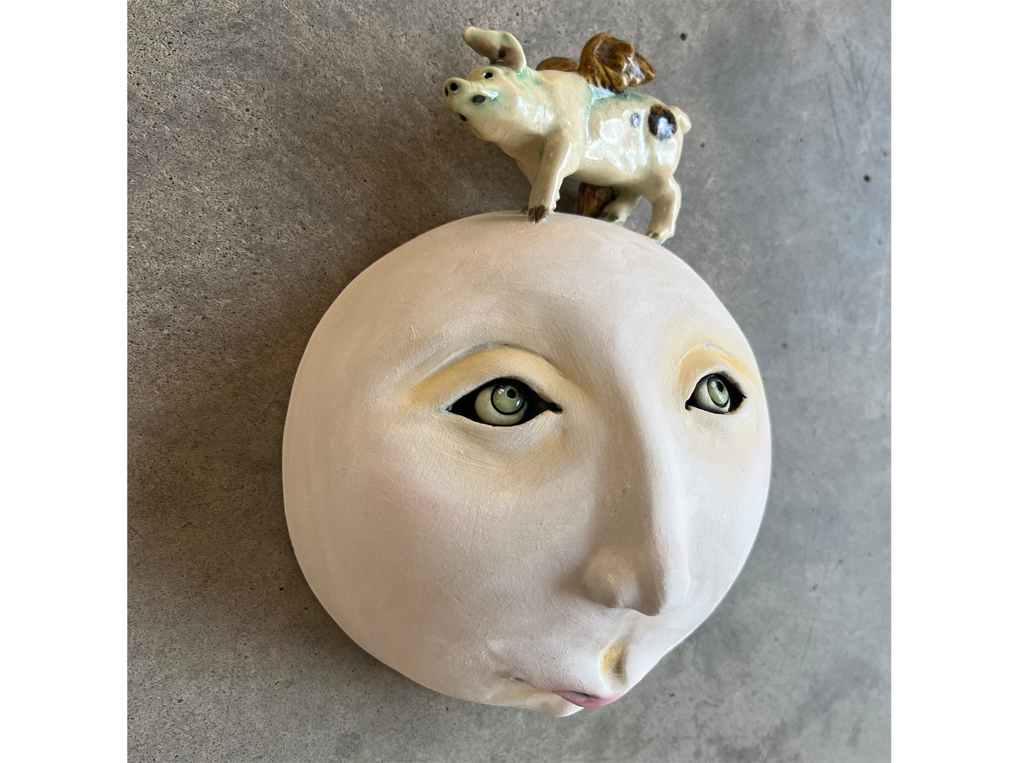 Small Mask flying Pig