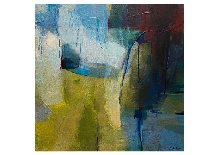 RUSHING
Emma Velde Schaffer
Mixed media on canvas
Approx 400 x 400mm
$700