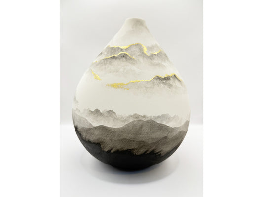 Sun Setting on our Land Globe