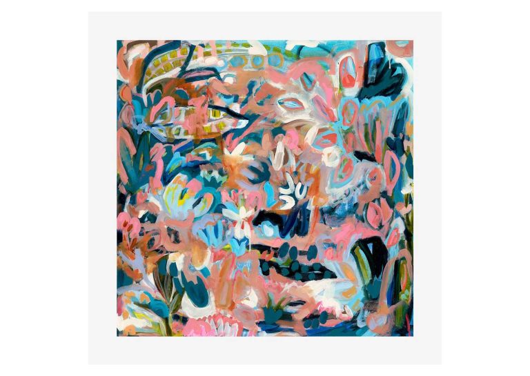 Through the Thicket Framed print