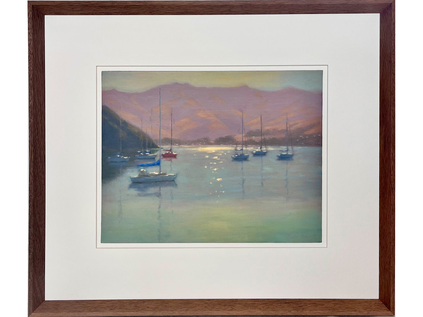 Towards Akaroa from French farm