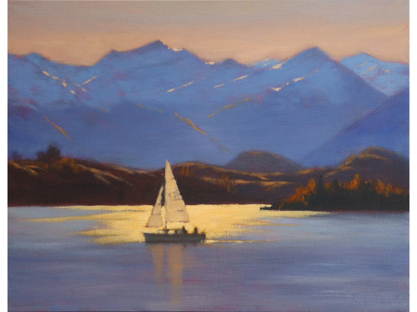 Afternoon Sail, Lake Wanaka