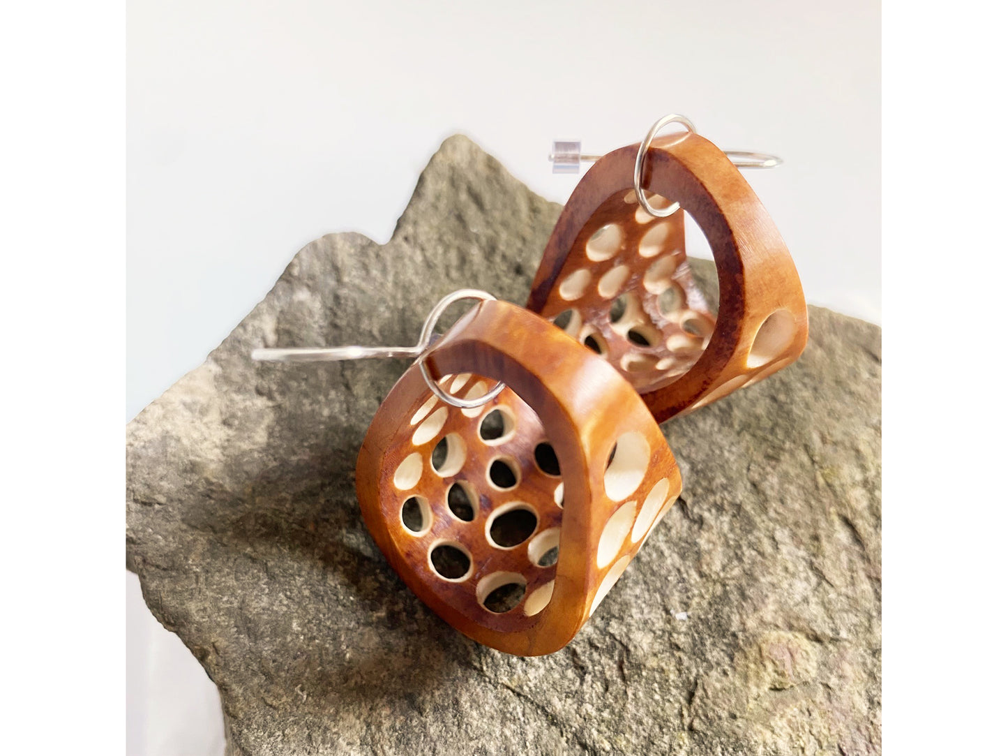 Antler Basket Large Earrings
