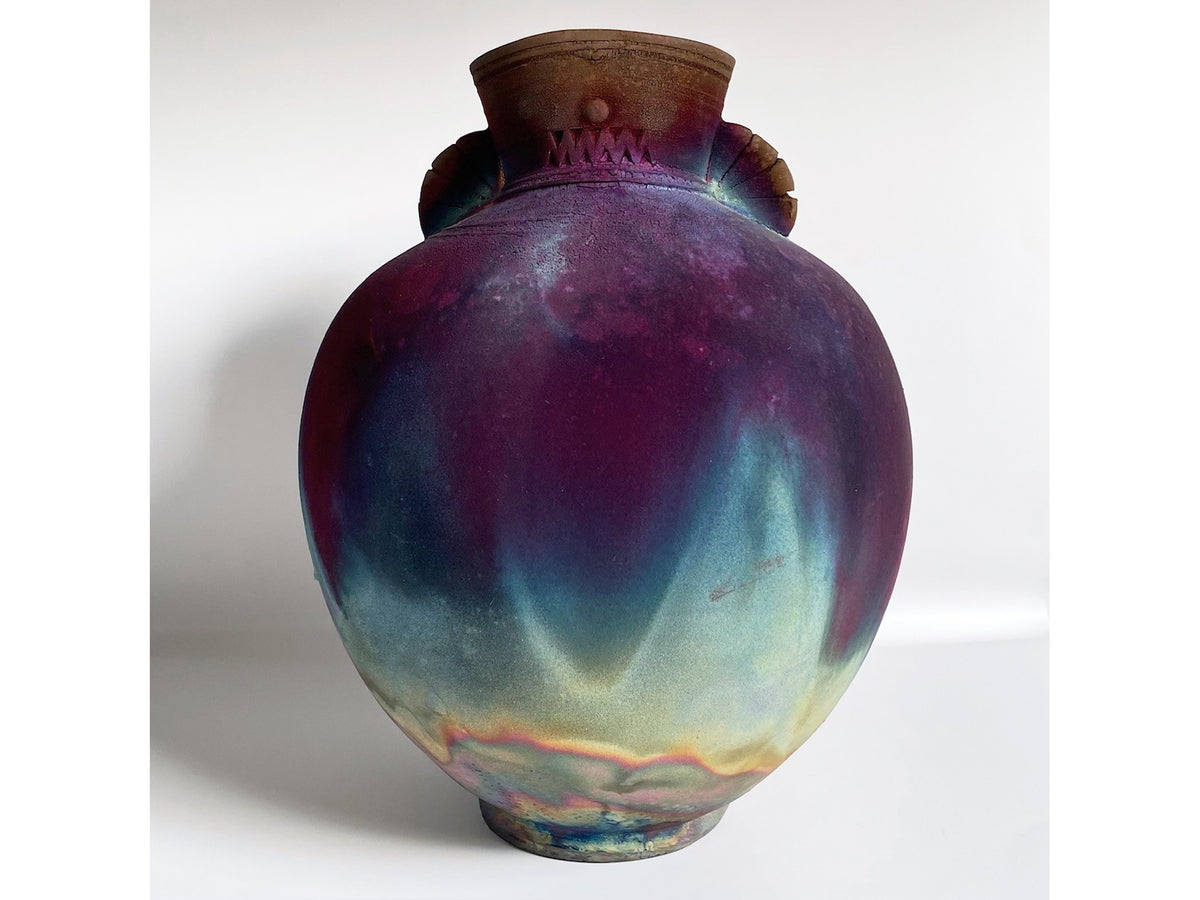 Raku Ceramic Vessel Rata Moon