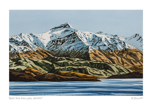 Black Peak from Lake Wanaka A2