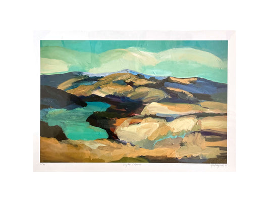 Clyde Colours framed print