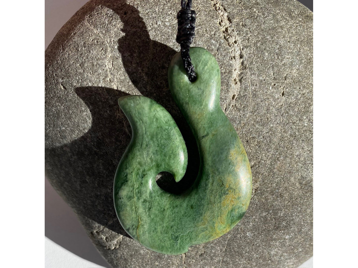 Hei Matau (hook) Pounamu Pendant
