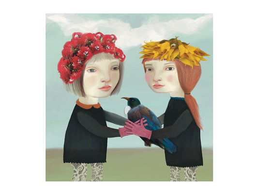 Love You Tui - Canvas print