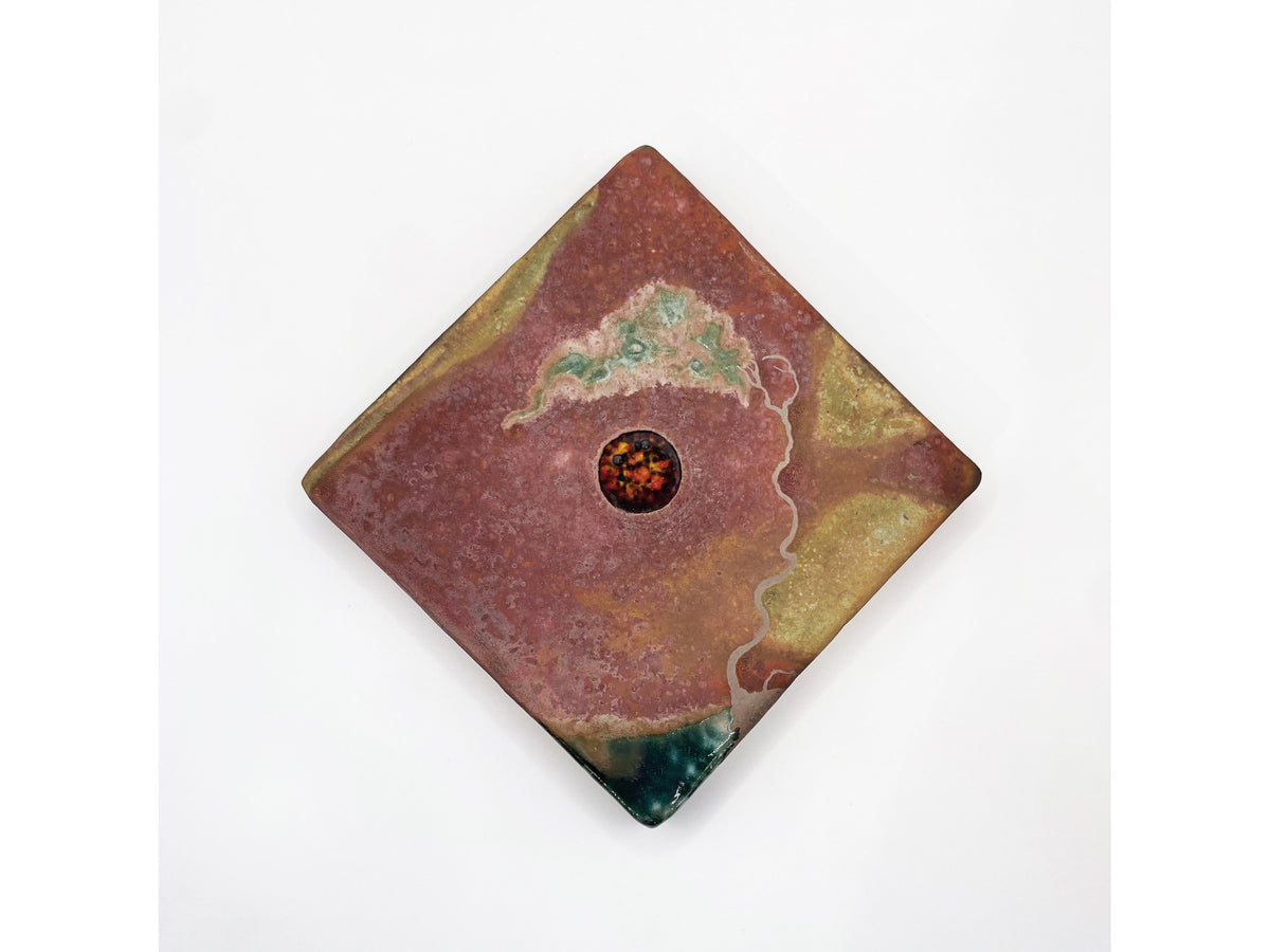 Raku Wall Tile Rata Sun