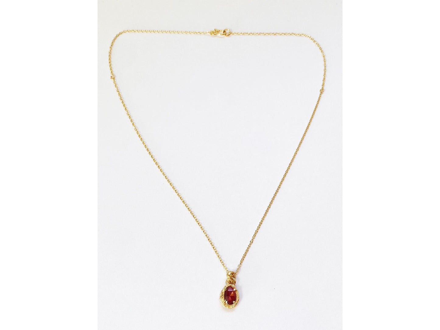 Necklace future artifacts Garnet