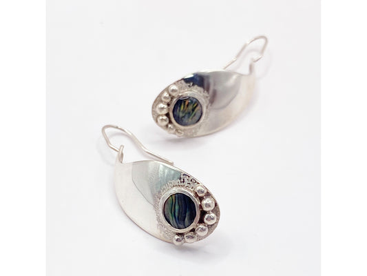 Paua Drop earrings