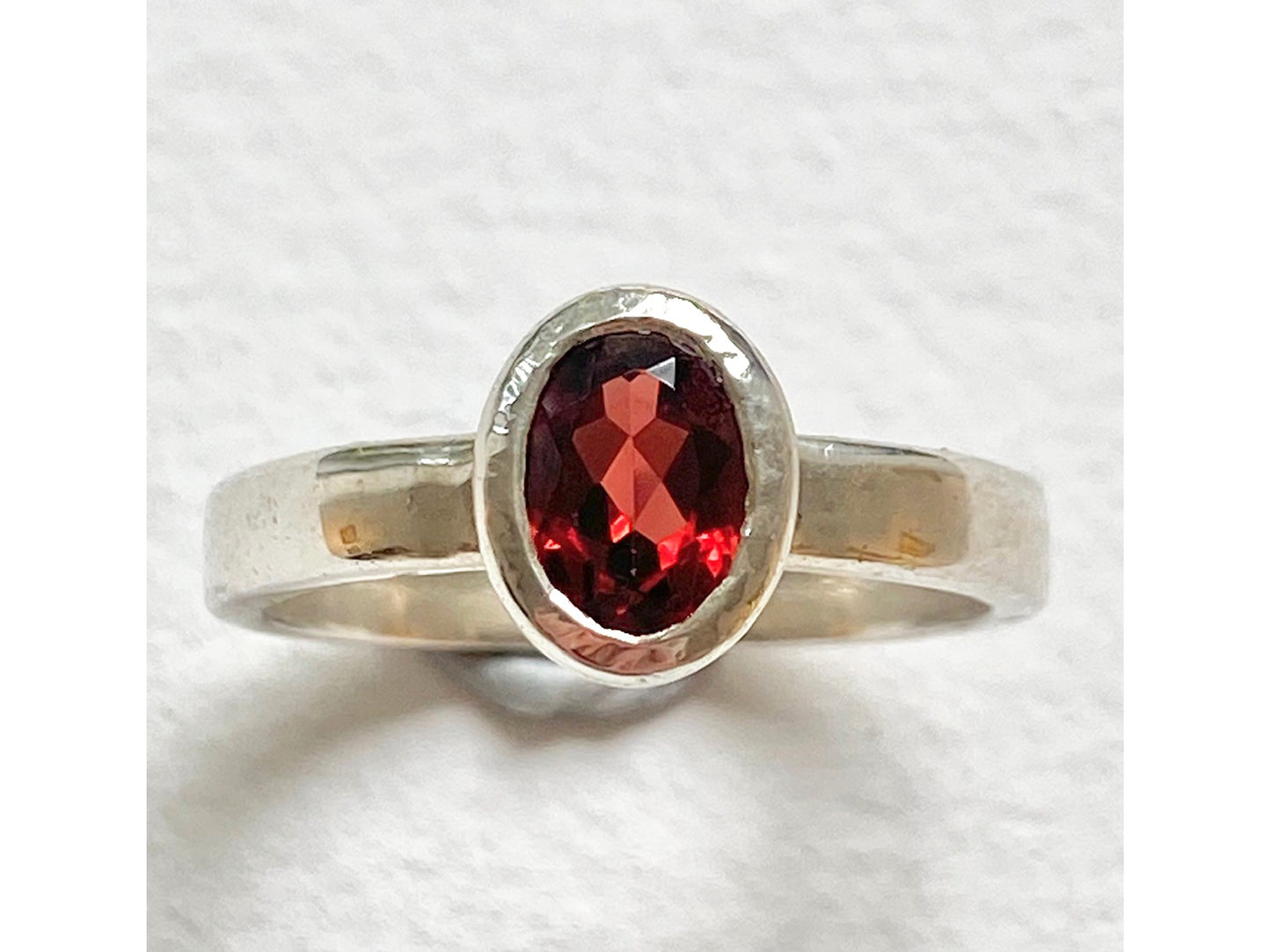 Emerald Cut Bezel Ring