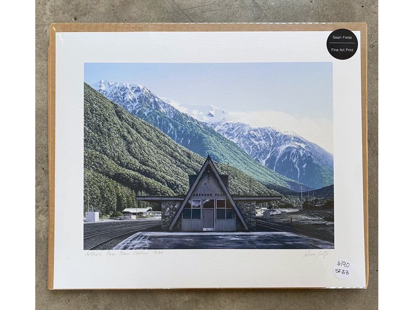 Arthurs Pass Train Station - Small
