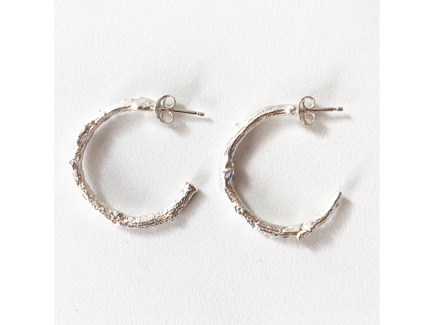 Briar Twig Hoops Studs