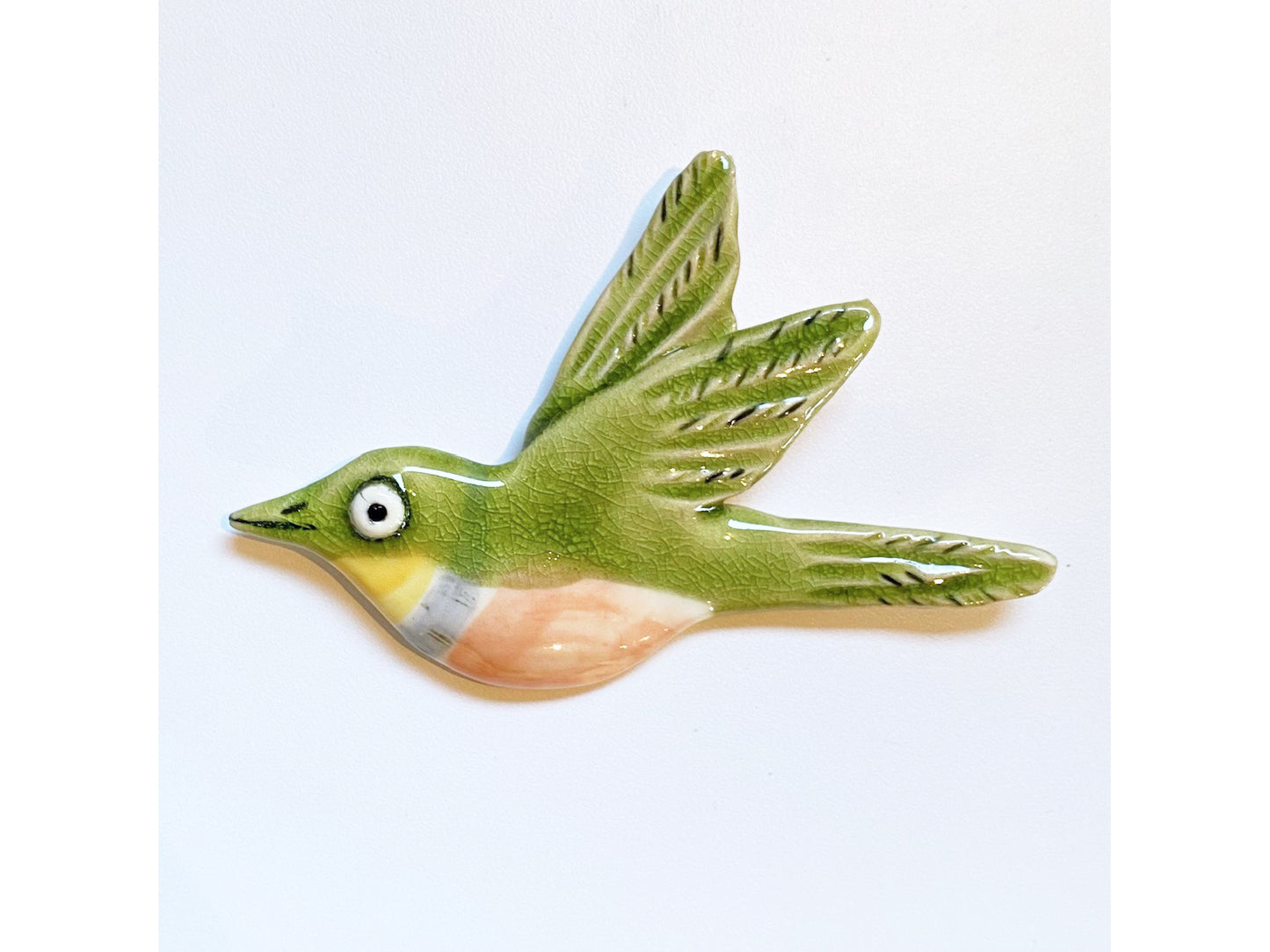 Wall Hanging Tauhou - Silvereye