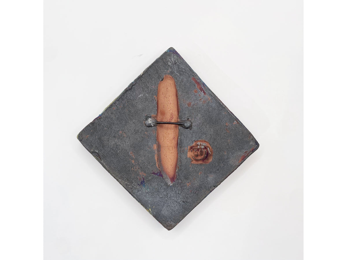 Raku Wall Tile Nikaus Moon