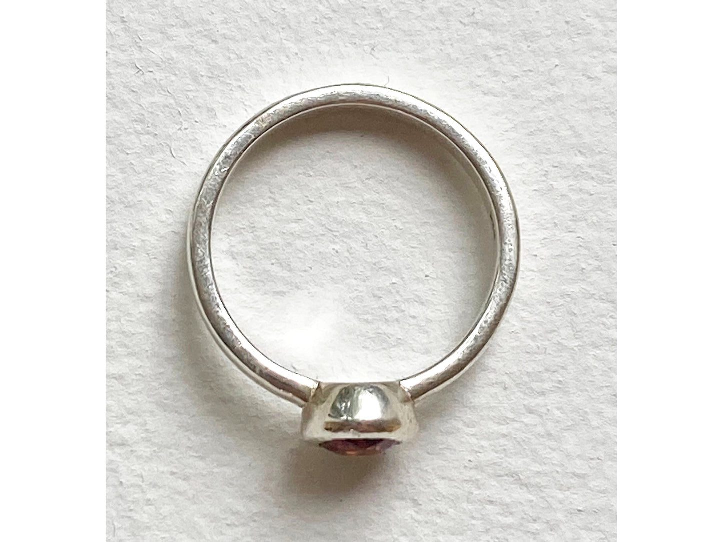 Emerald Cut Bezel Ring