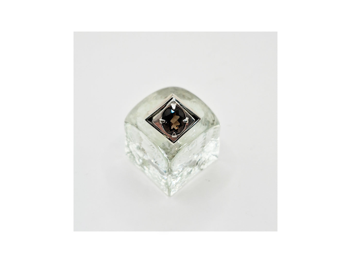Diamond Void Cocktail Ring