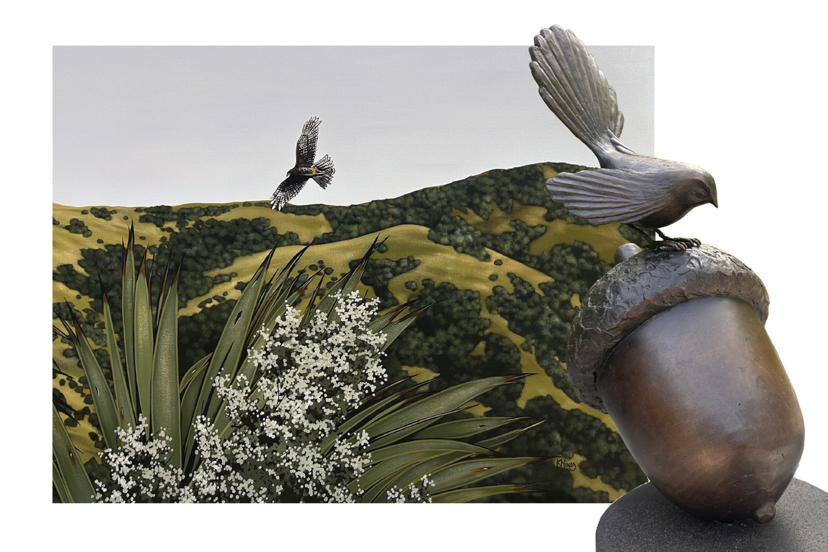 Birds of a Feather by Kirsty Nixon, Fiona Garlick at Little River Gallery