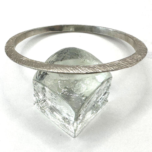 Sunray Silver Bangle