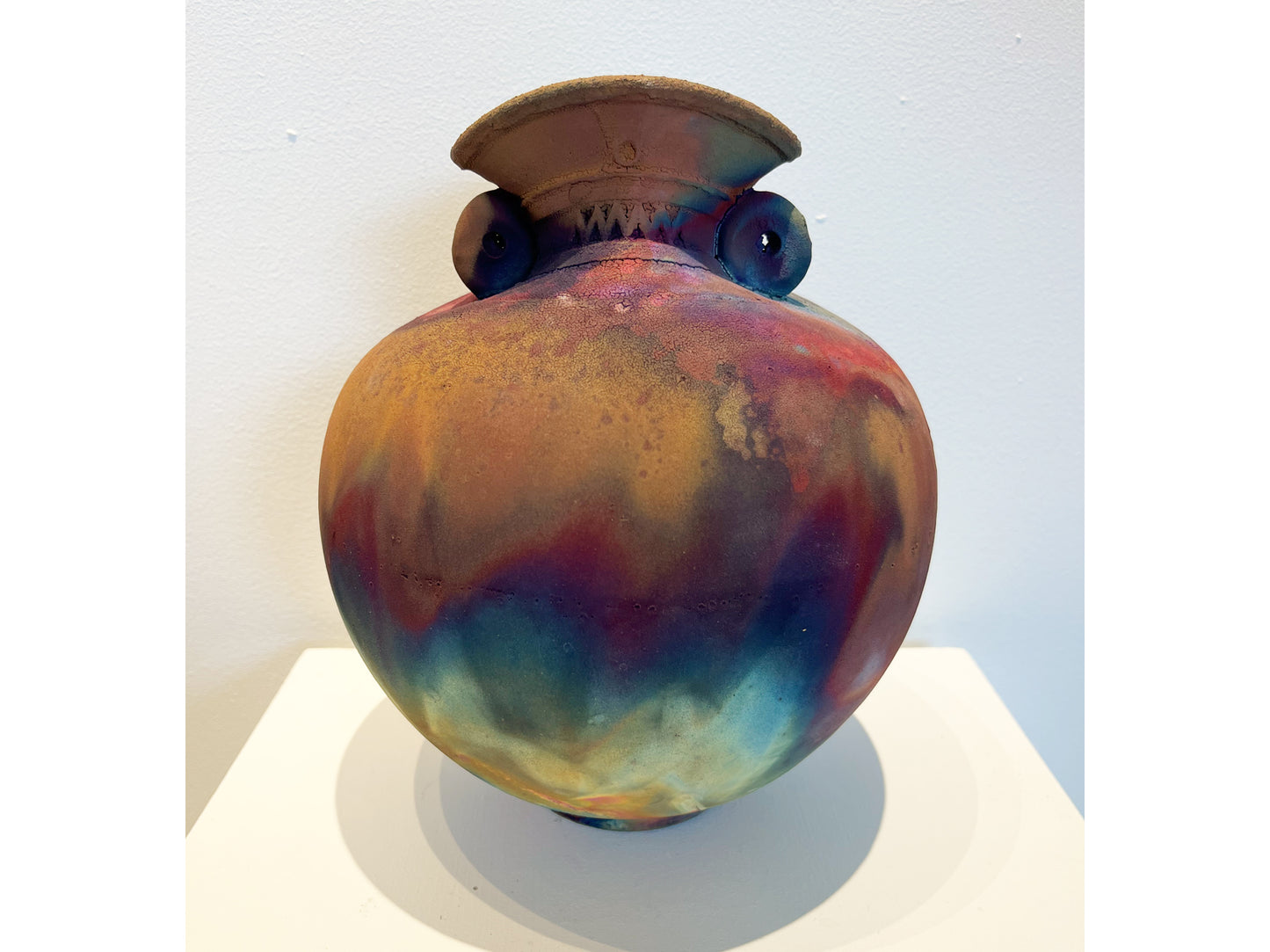 Ceramic Raku Vessel Rata Moon