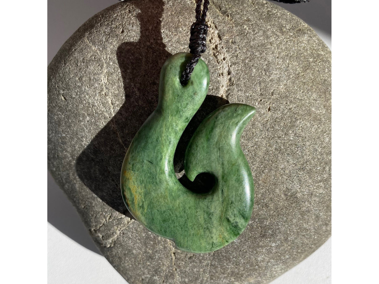 Hei Matau (hook) Pounamu Pendant