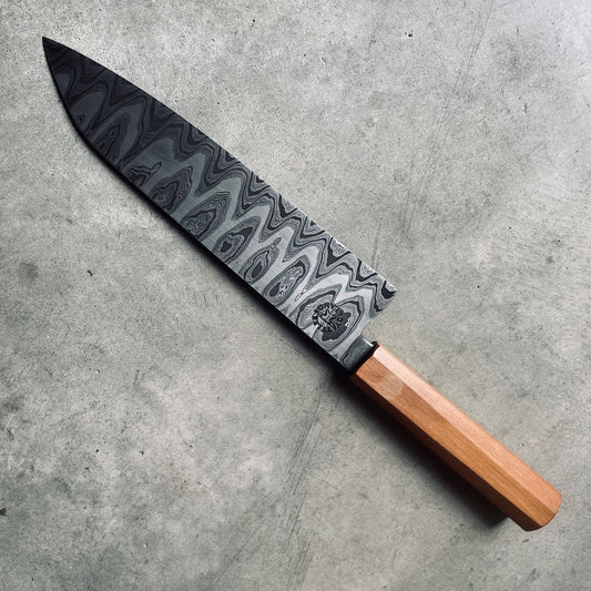 Damascus Chef's Knife - Totara