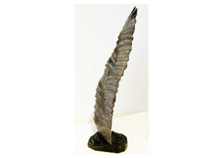 FERN
Dan Summers
Basalt on pounamu
490 x 150 x 85mm
$2,000