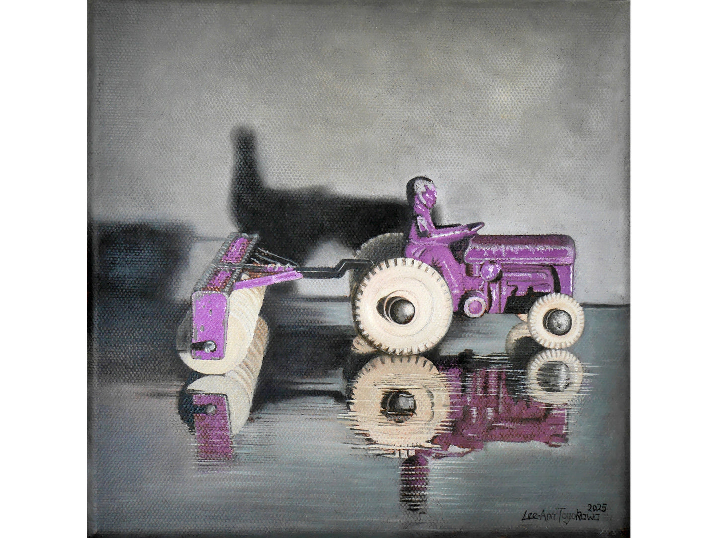 Fun Ho Purple Tractor