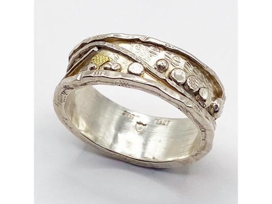 Silver & Gold Ring