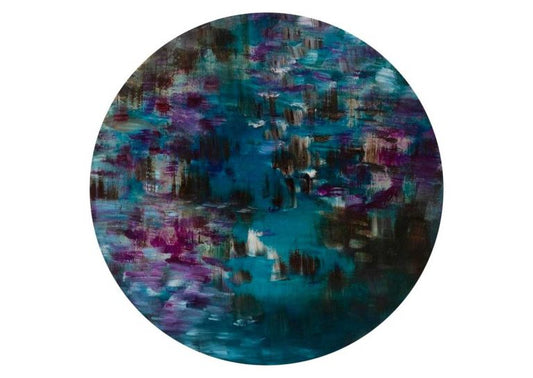 GARDEN RIVER 3
Amy Hoedemakers
Oil and gold leaf
300mm diameter
$550