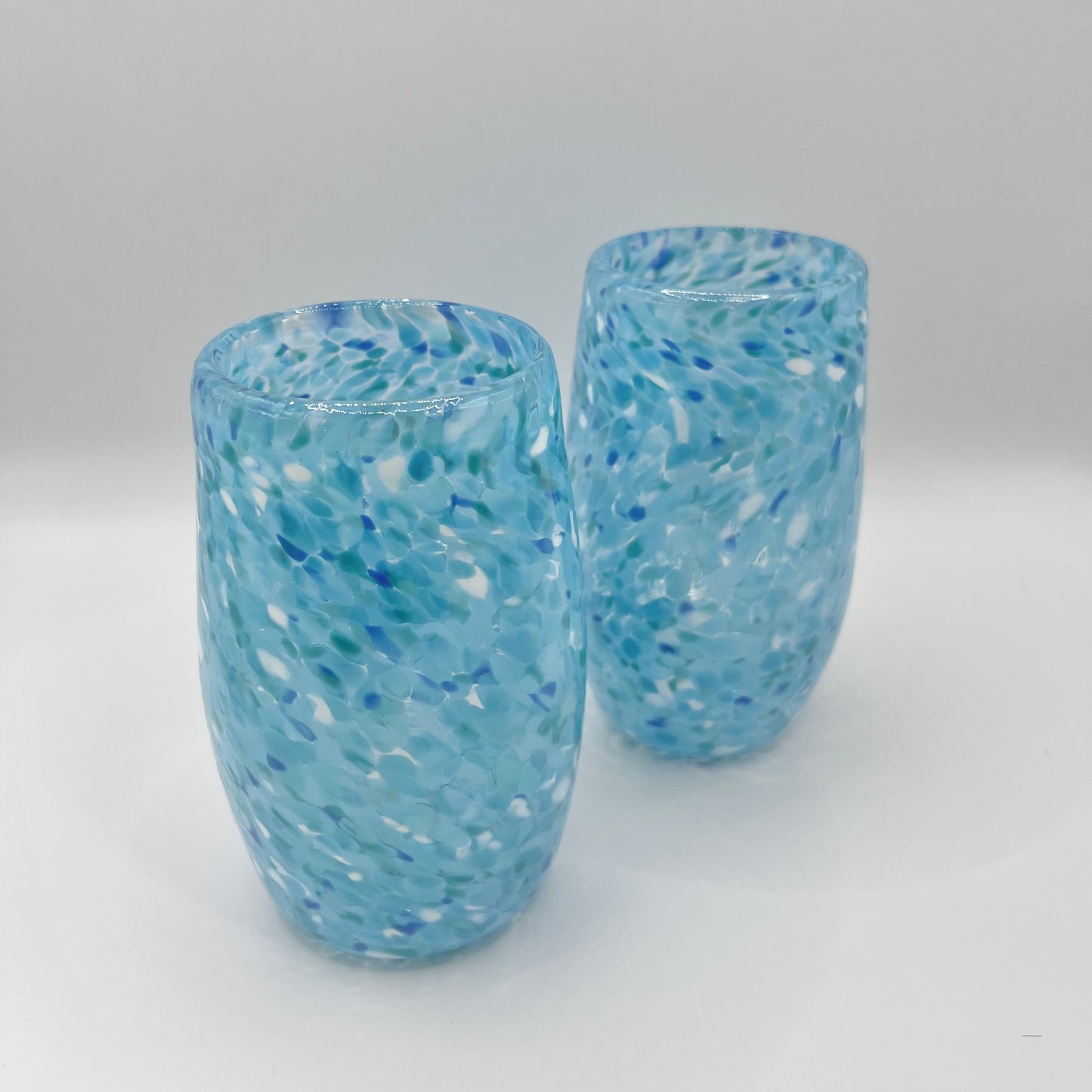 Glass Tumbler - Turquoise