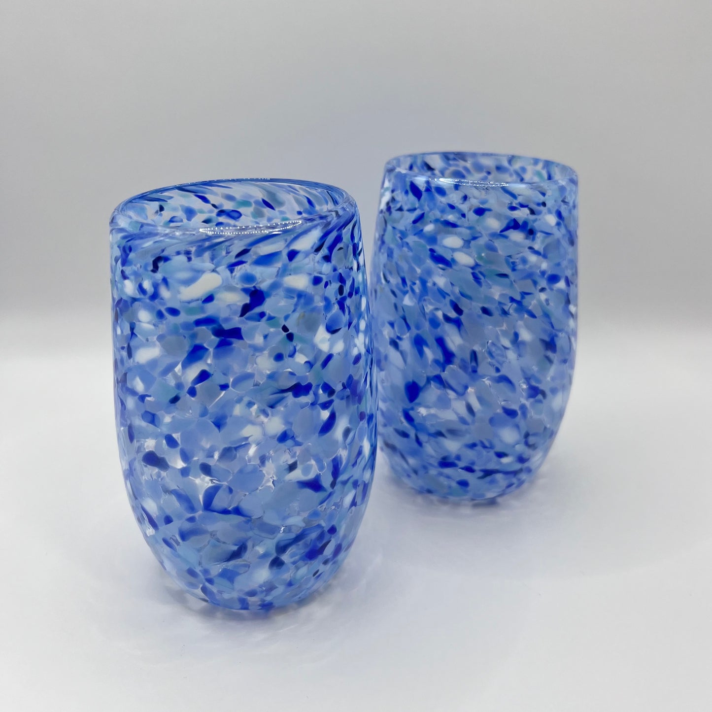 Glass Tumbler - Sky Blue