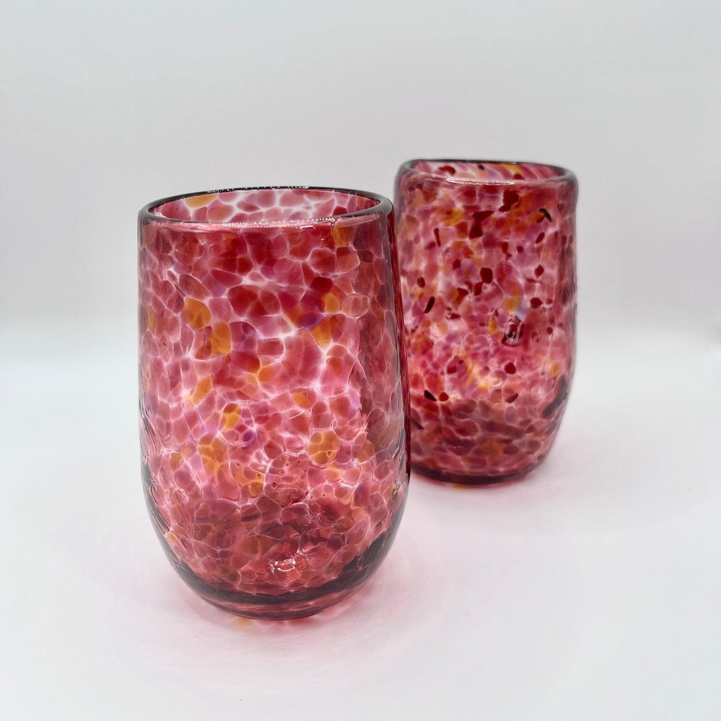 Glass Tumbler - Red Riot