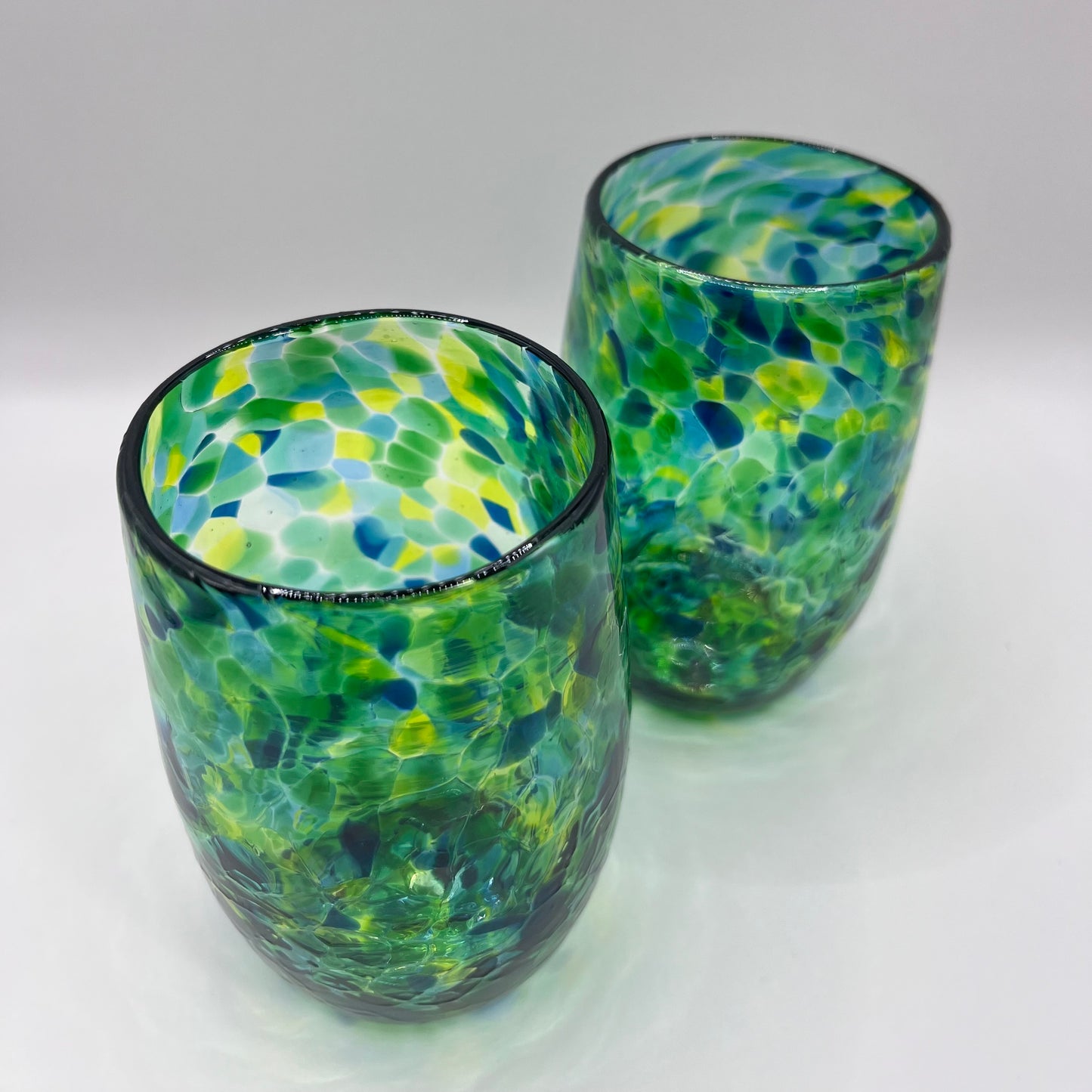 Glass Tumbler - Sea Green