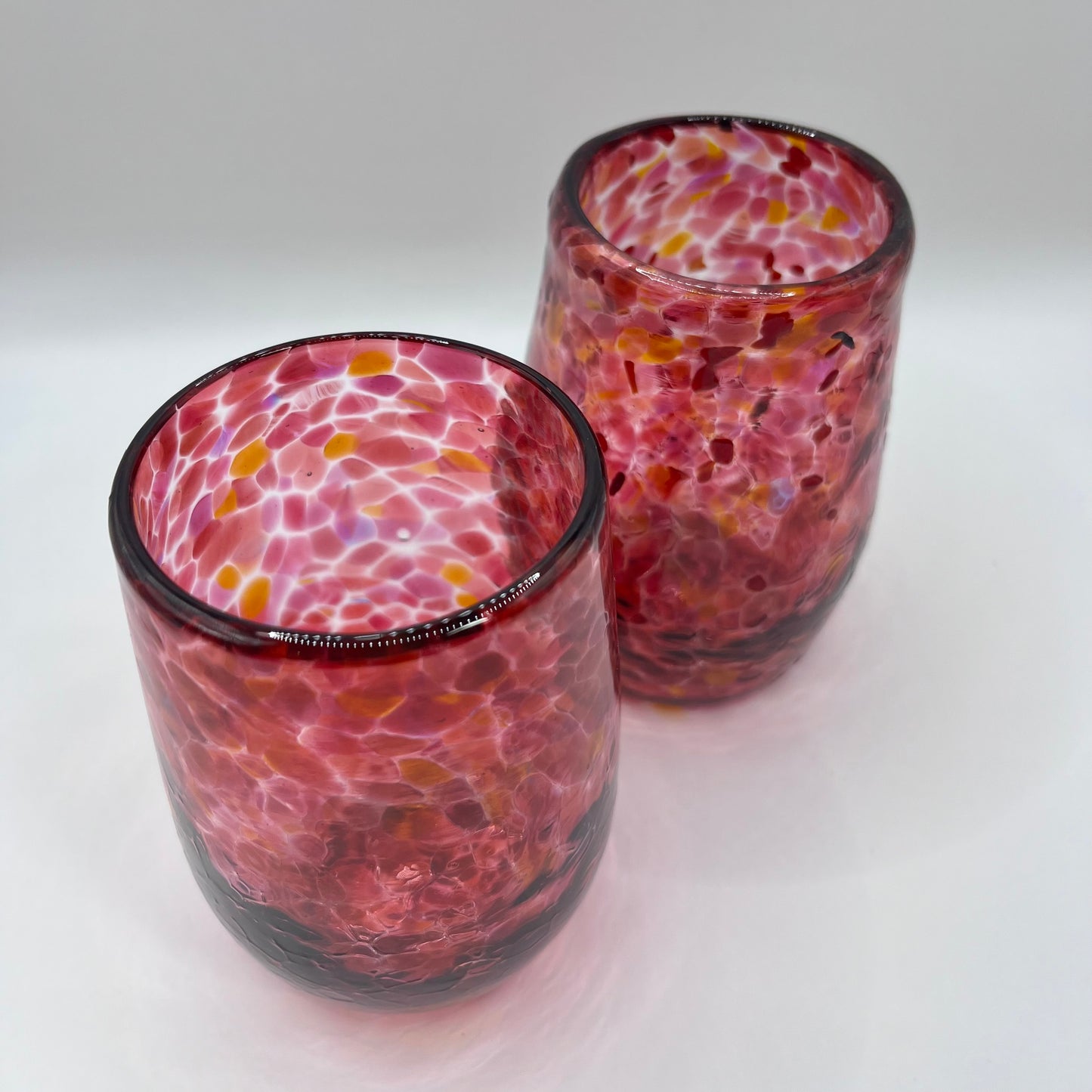 Glass Tumbler - Red Riot