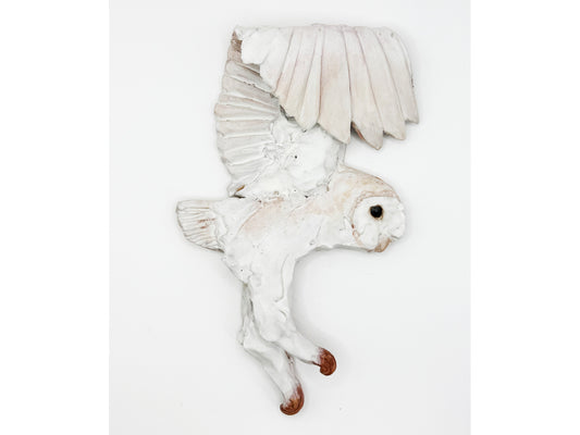 Owl single flapping wing