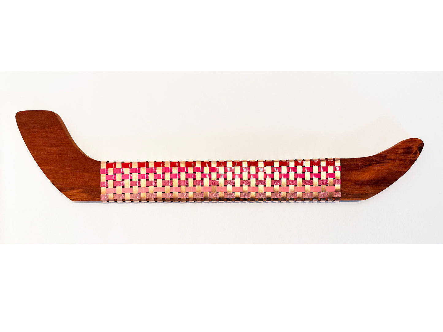 Rimu Waka in Red, Pinks and Copper