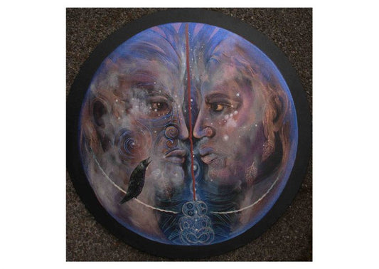 REHUA MATARIKI
Robin Slow
Acrylic on Canvas
510mm Circular
$1,400 2