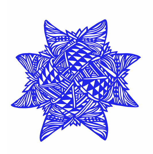 Tongan Fetu'u Matali'i - Matariki series blue