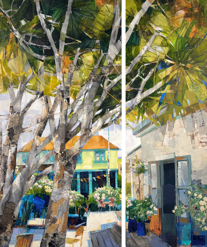 Tree by the Gallery on Rue Jolie – Little River Gallery